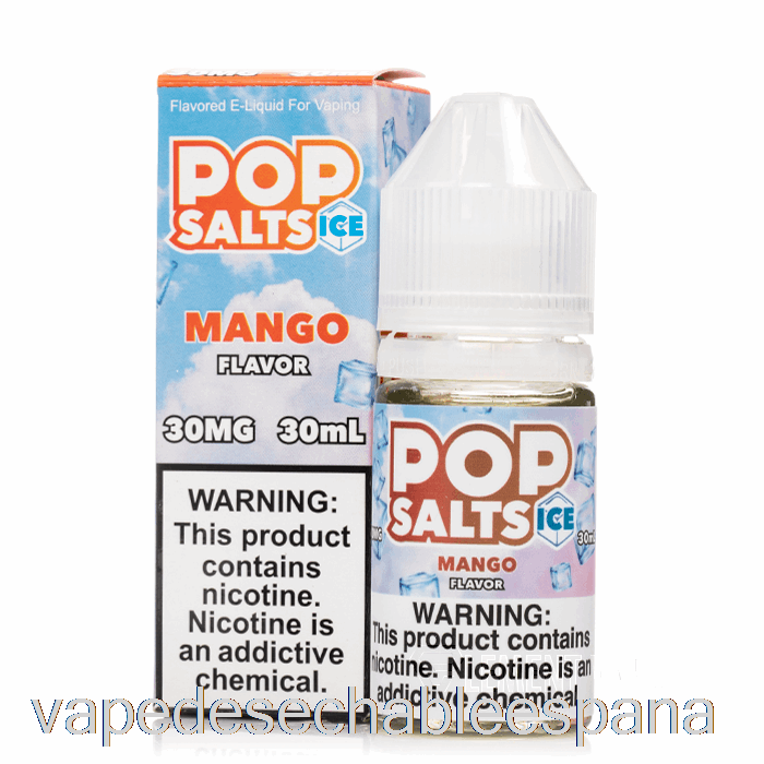 Vape Desechable España Ice Mango - Sales Pop - 30ml 30mg